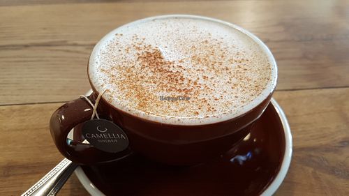 Tchai latte at Cafe Tuyo in Montreal