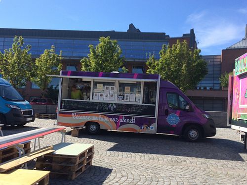 At Matholmen at Schmegan - Food Truck in Stockholm