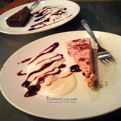 desserts at Vantra Vitao in London