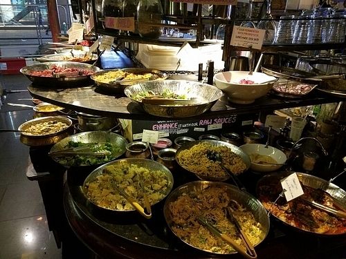 buffet at Vantra Vitao in London