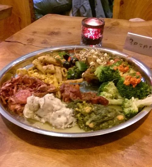 Vegan food :) at Vantra Vitao in London