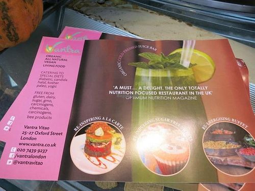 Vantra Vitao at Vantra Vitao in London