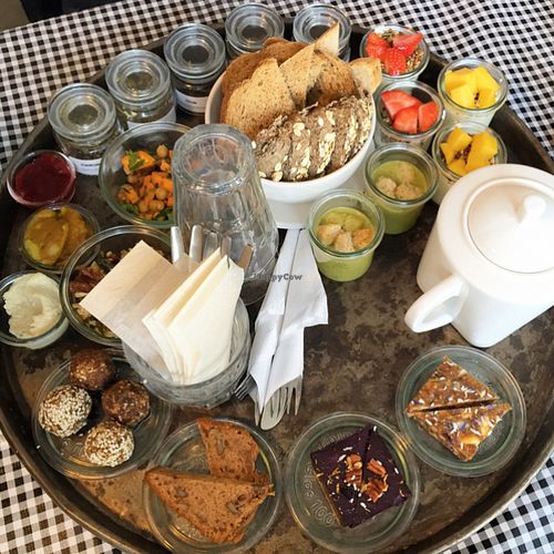 vegan high tea at The Tea Lab in Rotterdam