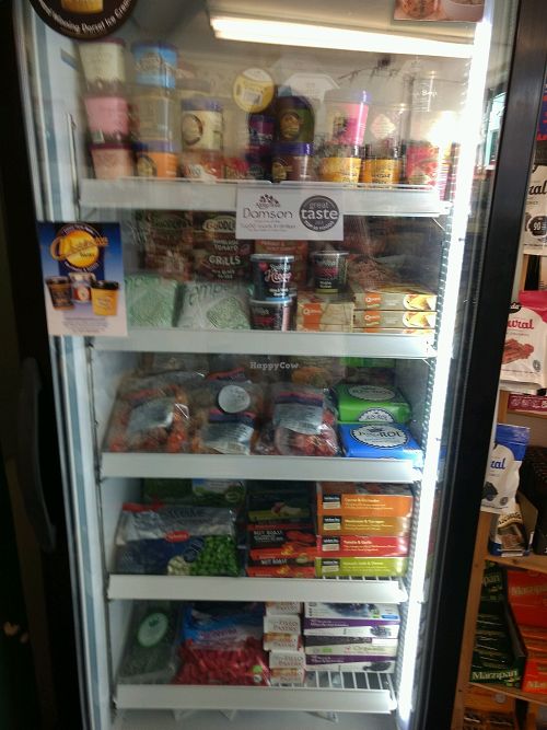 fridge at Alston Wholefoods in Alston