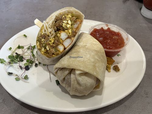 Tofu burrito   at Hot Stacks Cafe in Myrtle Beach