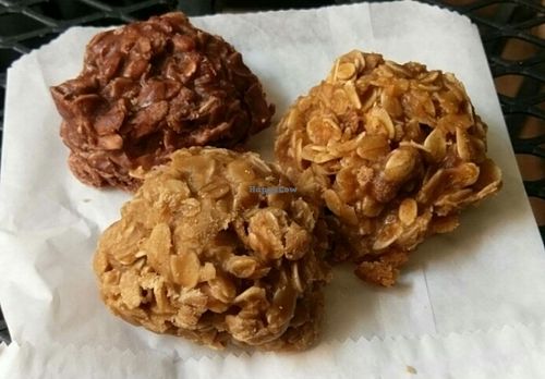 No bake cookies Chocolate, pumpkin and peanut butter at Twisted  Noodle Cafe in St George