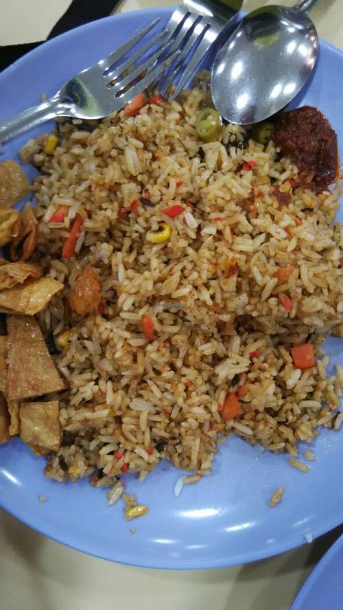 fried rice  at San De Vegetarian - Vari Nice in North Singapore