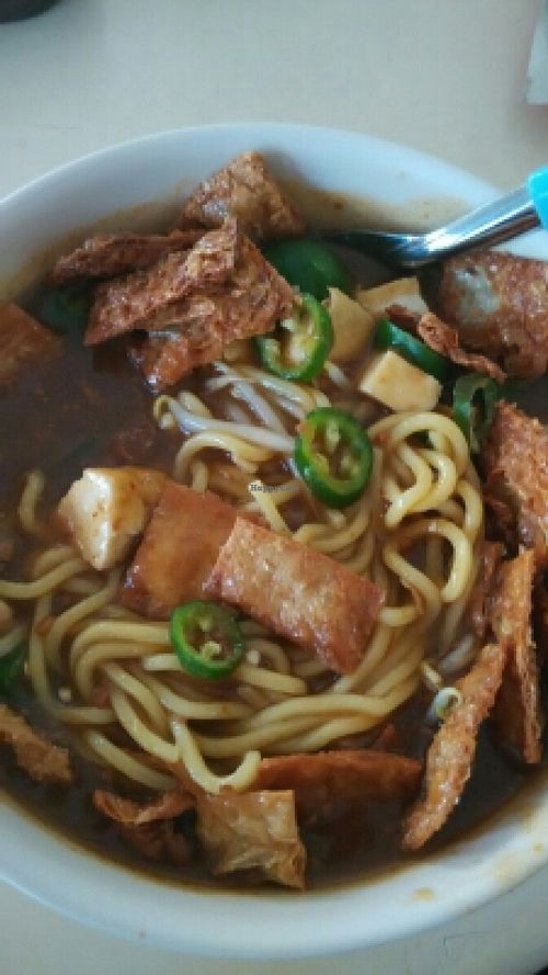Mee Rebus at San De Vegetarian - Vari Nice in North Singapore