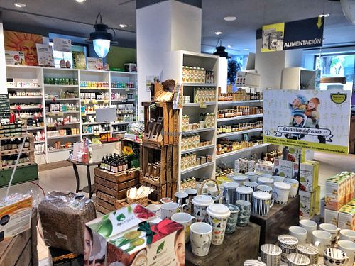 Upstairs  at Navarro Herbolario in Madrid