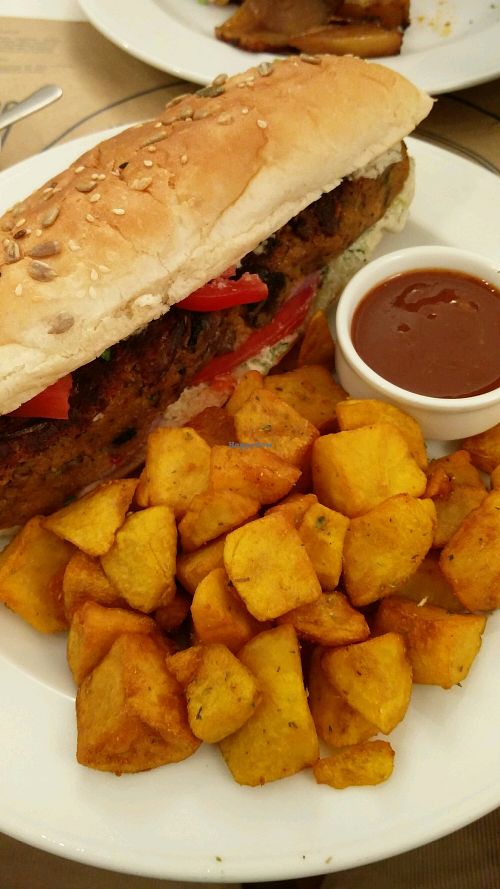 Kebab at Mama Tierra in Athens