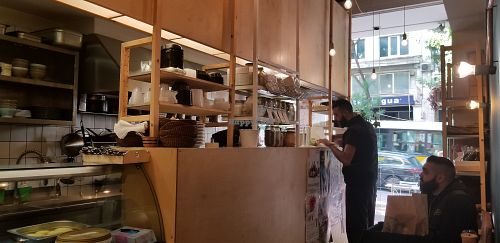 Inside at Mama Tierra in Athens