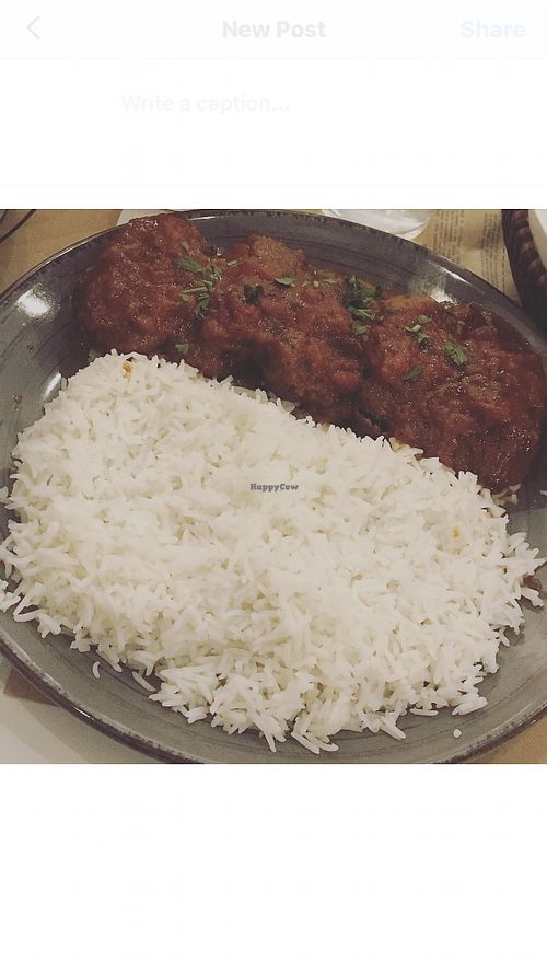 Soutzoukakia at Mama Tierra in Athens