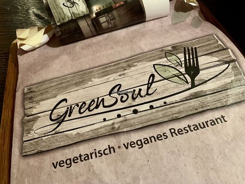 menu at GreenSoul in Leipzig