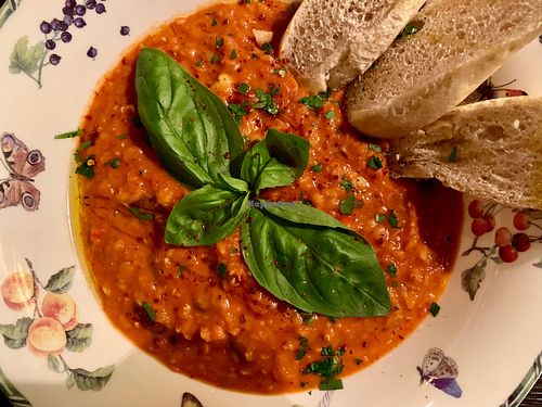 chili sin carne at GreenSoul in Leipzig