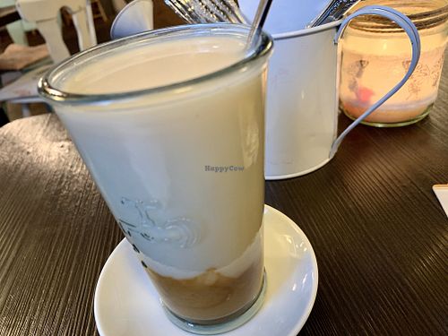 latte at GreenSoul in Leipzig