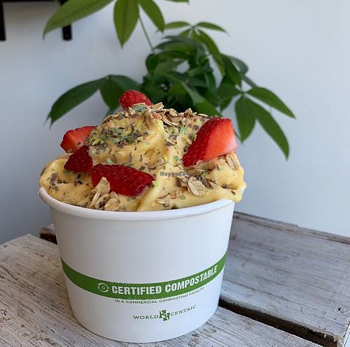 smoothie bowl at The Herd Juicery in Long Branch