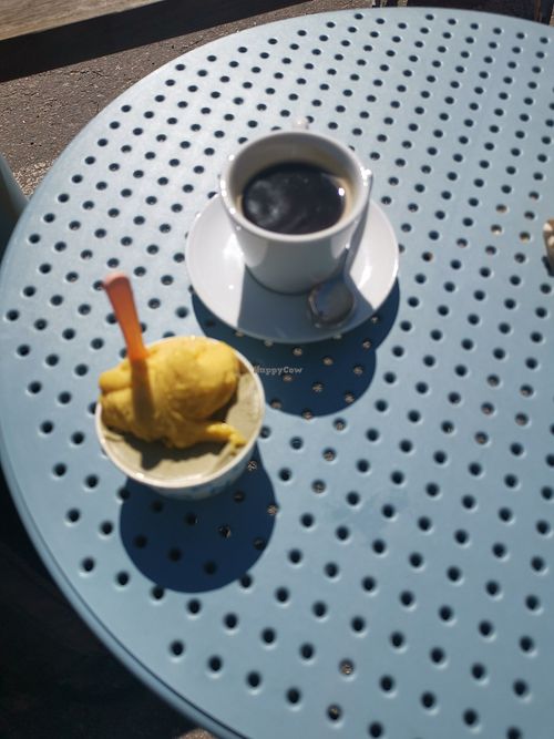 Ice cream at Jädelino - Teurastamo in Helsinki