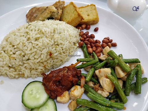 Nasi Lemak at Piore Organic Cafe in Central Singapore