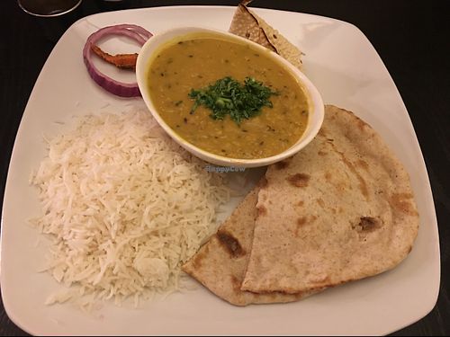 Lentil dahl at Moksha Indian Bistro in Niagara Falls