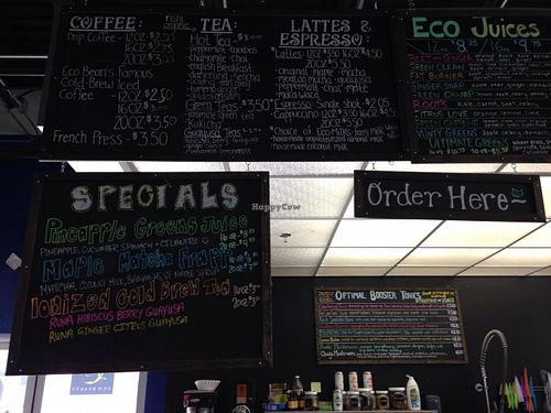 Menu at Cafe Pine in Burlington