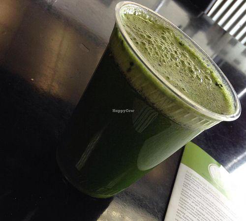 Green caffeine at Cafe Pine in Burlington