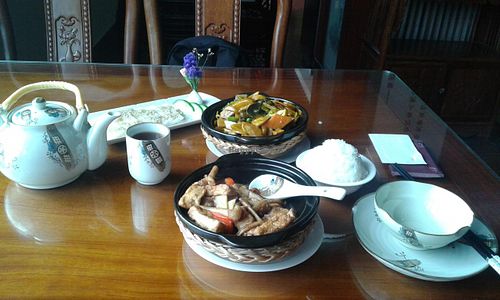 My meal at Heshan Vegetarian in Zengcheng