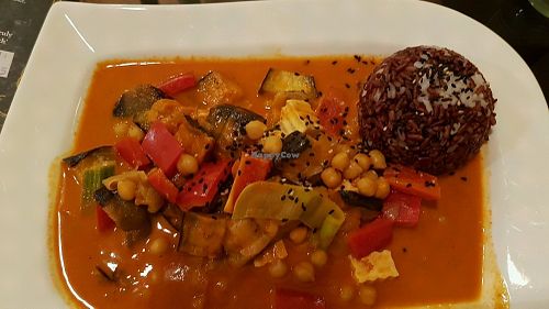 red curry at Velvet Leaf in Berlin