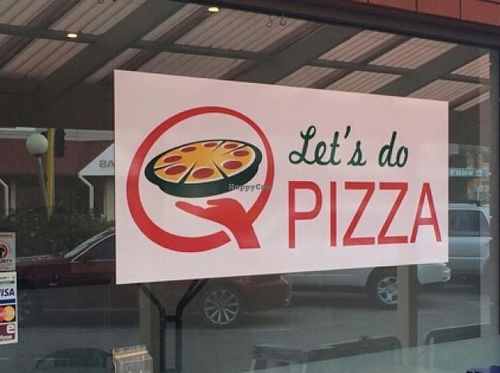 Store front at Let's Do Pizza in Adelaide