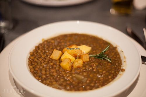 lentils curry at Teresa Carles Cocina Vegetariana in Barcelona