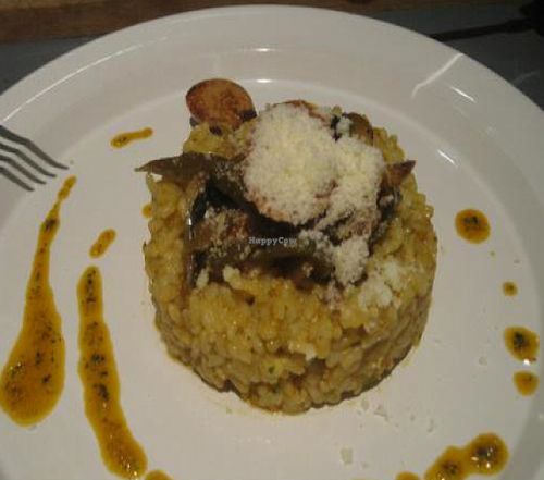 risotto at Teresa Carles Cocina Vegetariana in Barcelona