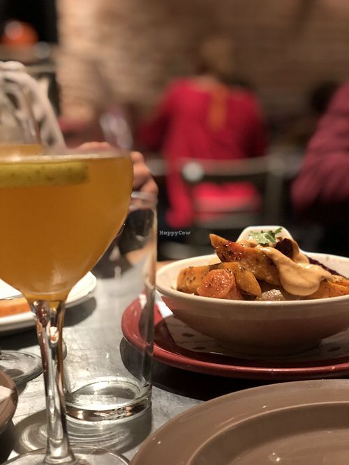 Potato Starter  at Teresa Carles Cocina Vegetariana in Barcelona