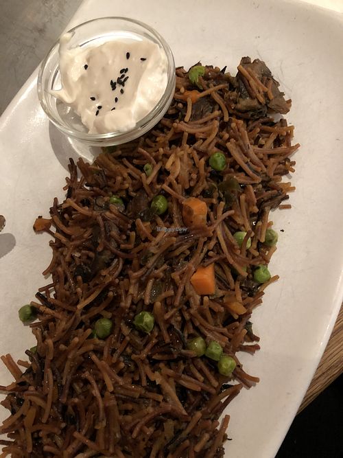 Fideuá  at Teresa Carles Cocina Vegetariana in Barcelona