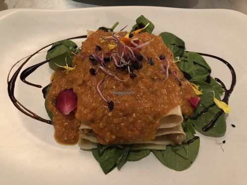 Lasagna  at Teresa Carles Cocina Vegetariana in Barcelona