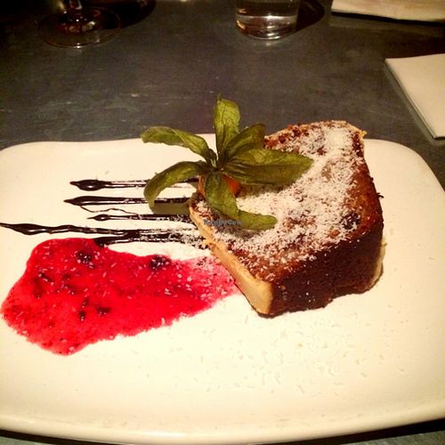 forest cake at Teresa Carles Cocina Vegetariana in Barcelona