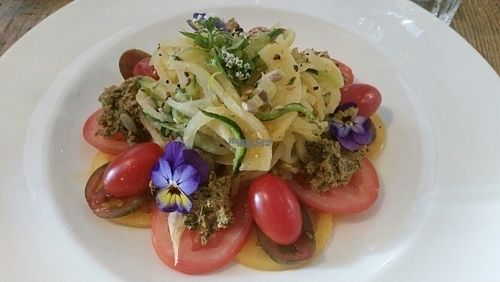 courgette salad.  at Anna Loka in Cardiff