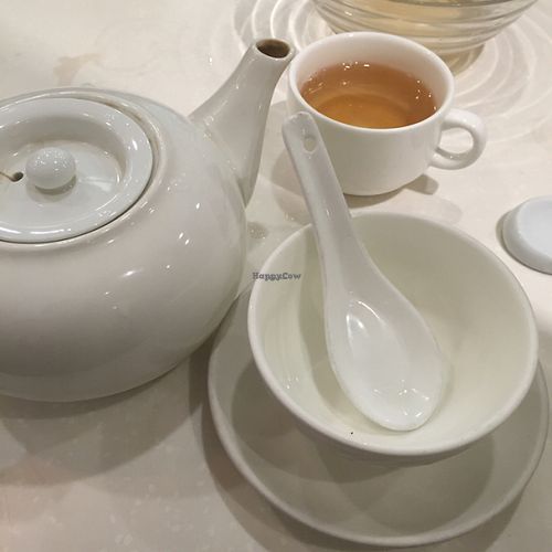 yum cha (Chinese tea) at Destine Vegetarian - Tuen Mun in New Territories