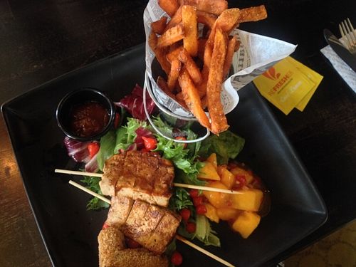 Vegan platter  at Chico's - Töölö in Helsinki