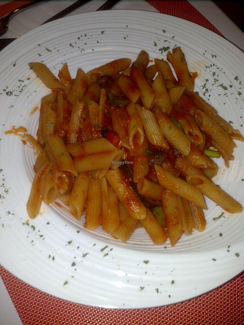 Macaroni in Sicily style at O and S in Kowloon