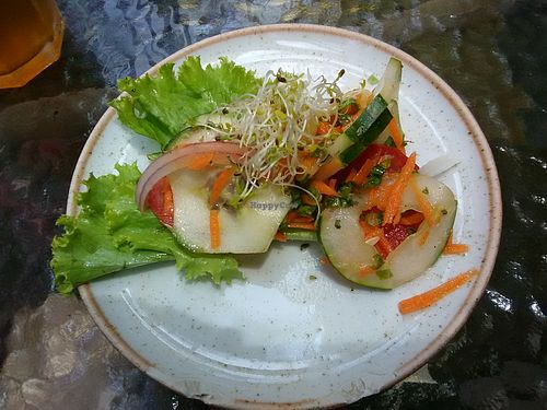 Ensalada rústica at El Jardín de Jazmín in Lima