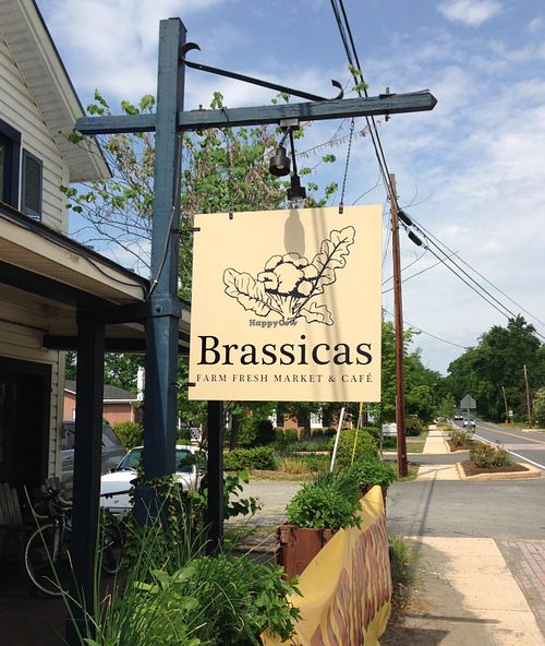 Brassicas - Aldie VA USA - Cafe Entrance at Brassicas Farm Fresh Market and Cafe in Aldie