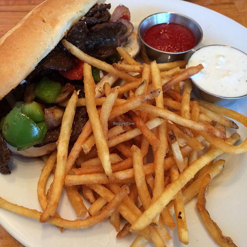 Philly Dream. my favorite! at One Veg World in Pasadena