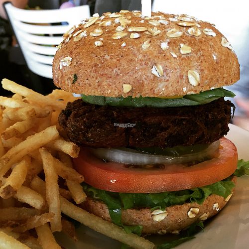 One Veg World burger at One Veg World in Pasadena