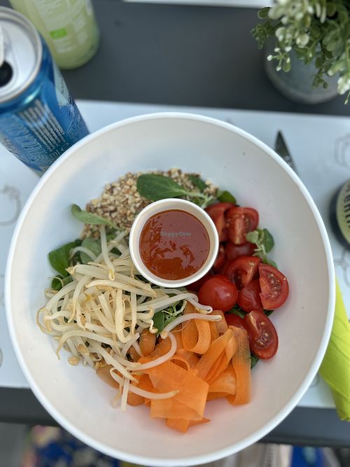 Thai salad  at Universo Vegano in Florence