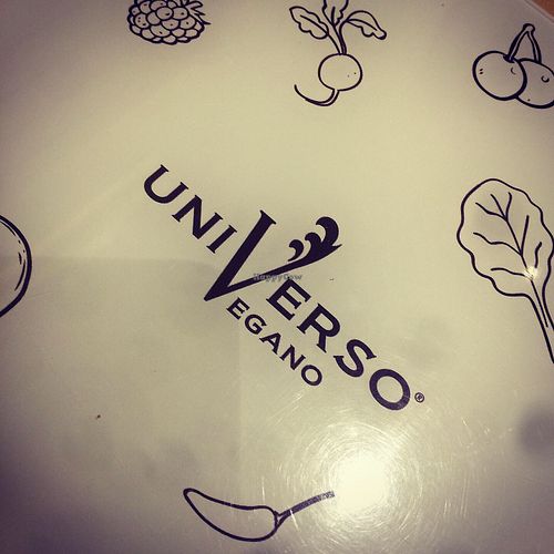 Logo at Universo Vegano in Florence