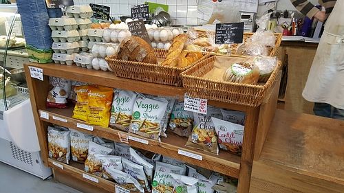 Fresh bread at Village Greens Community Co-Op in Prestwich