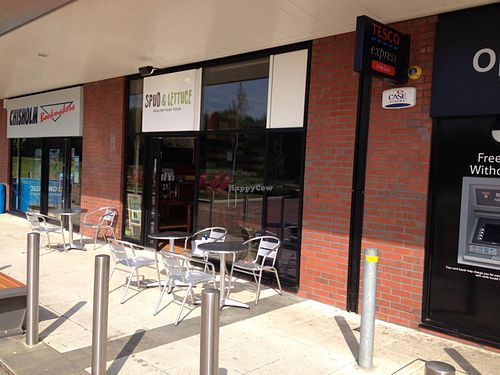 Another outside shot at Spud and Lettuce in Newcastle Upon Tyne