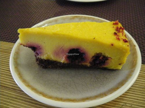 Mango Lassi Cake at Bhajan Cafe in Riga