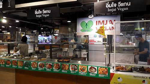 The stall at Im Jai - Veg Food Stall in Chiang Mai