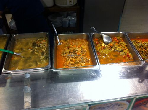 Types of Dishes at Im Jai - Veg Food Stall in Chiang Mai