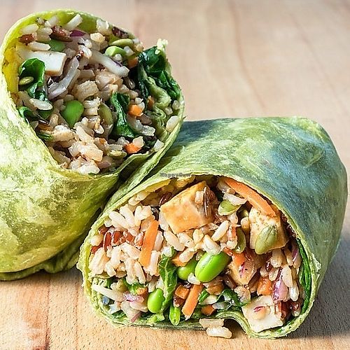 vegan wrap at MAD Greens in Scottsdale